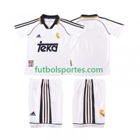 Camiseta Real Madrid 2000 Retro Niño Primera Equipación 1998